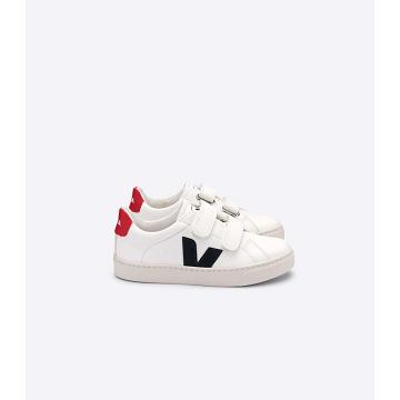 Veja ESPLAR CHROMEFREE Kids' Shoes White/Blue | NZ 729SGL